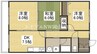 宇野線<宇野みなと線>/備前西市駅 徒歩35分 1階 築29年 3DKの間取り