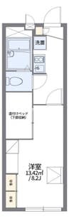 宇野線<宇野みなと線>/宇野駅 徒歩15分 2階 築17年 1Kの間取り