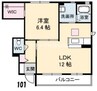 宇野線<宇野みなと線>/備前西市駅 徒歩9分 1階 築17年 1LDKの間取り