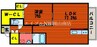 宇野線<宇野みなと線>/備前西市駅 徒歩16分 1階 築19年 1LDKの間取り