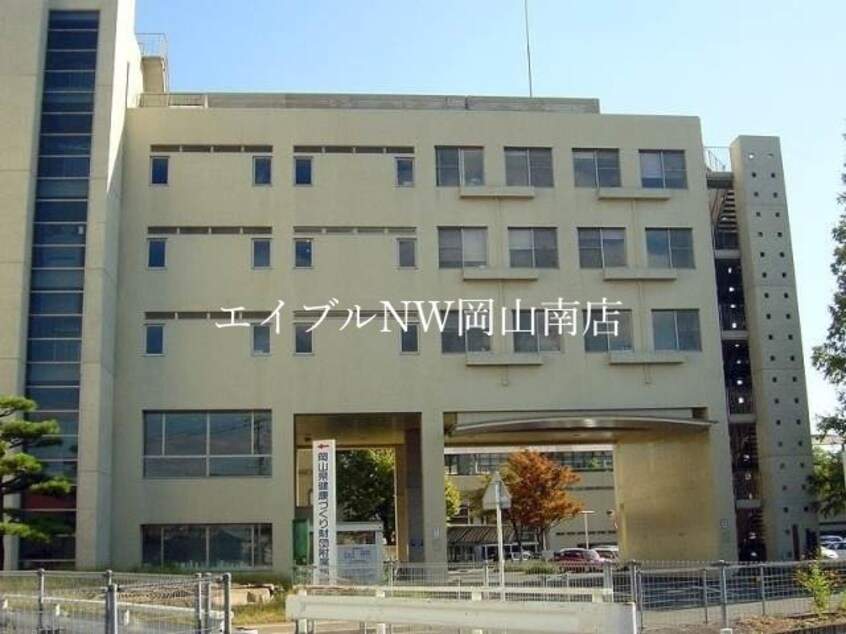 （財）岡山県健康づくり財団附属病院(病院)まで1088m 山陽本線（中国）/北長瀬駅 徒歩21分 3階 築30年