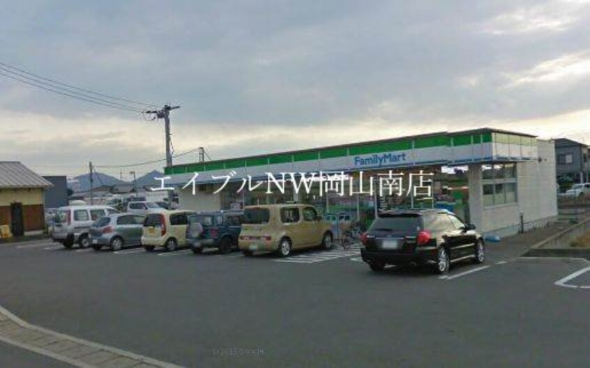 ファミリーマート岡山福島店(コンビニ)まで499m 宇野線<宇野みなと線>/備前西市駅 徒歩63分 1階 築27年