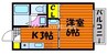 山陽本線（中国）/岡山駅 バス:35分:停歩3分 1階 築27年 1Kの間取り