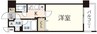 岡山市電清輝橋線<岡山電気軌道>/東中央町駅 徒歩3分 6階 築4年 1Kの間取り