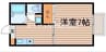 宇野線<宇野みなと線>/備前田井駅 徒歩8分 1階 築26年 1Kの間取り