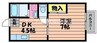 宇野線<宇野みなと線>/茶屋町駅 徒歩37分 1階 築32年 1DKの間取り