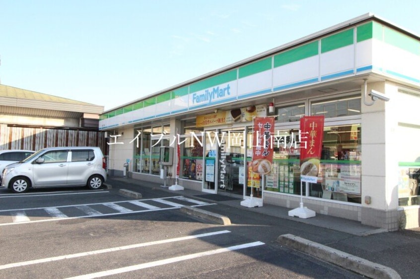 ファミリーマート岡山青江六丁目店(コンビニ)まで204m 宇野線<宇野みなと線>/備前西市駅 徒歩35分 1階 築30年