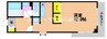 山陽本線（中国）/岡山駅 バス:40分:停歩3分 6階 築29年 1Rの間取り