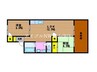 山陽本線（中国）/岡山駅 バス:25分:停歩10分 2階 築39年 2LDKの間取り