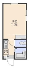 宇野線<宇野みなと線>/備前西市駅 徒歩35分 1階 築30年 1Kの間取り