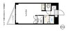 宇野線<宇野みなと線>/大元駅 徒歩6分 5階 築32年 1Rの間取り