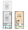 宇野線<宇野みなと線>/備前西市駅 徒歩65分 2階 1年未満 1LDKの間取り