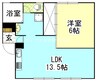 宇野線<宇野みなと線>/備前西市駅 徒歩17分 2階 築36年 1LDKの間取り