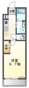 宇野線<宇野みなと線>/備前西市駅 徒歩53分 2階 建築中 1Kの間取り