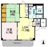 吉備線<桃太郎線>/備前三門駅 徒歩9分 3階 築23年 2LDKの間取り