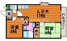 宇野線<宇野みなと線>/備前西市駅 徒歩35分 2階 築22年 2LDKの間取り