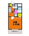 宇野線<宇野みなと線>/備前西市駅 徒歩3分 3階 築6年 1Kの間取り