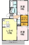 岡山市電清輝橋線<岡山電気軌道>/東中央町駅 徒歩6分 1階 築20年 2LDKの間取り