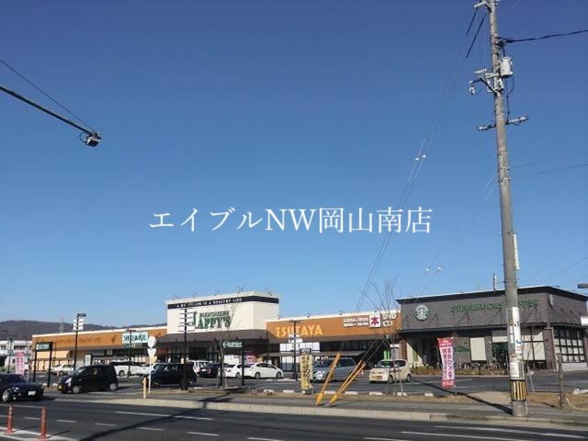 ザ・ダイソー岡山平田店(電気量販店/ホームセンター)まで1059m 山陽本線（中国）/北長瀬駅 徒歩19分 1階 築10年