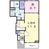宇野線<宇野みなと線>/備前西市駅 徒歩49分 1階 築16年 1LDKの間取り