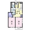 宇野線<宇野みなと線>/備中箕島駅 徒歩13分 1階 築20年 2DKの間取り