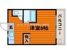 宇野線<宇野みなと線>/備前西市駅 徒歩32分 3階 築36年 1Kの間取り
