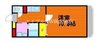 間取図 宇野線<宇野みなと線>/大元駅 徒歩14分 4階 築16年