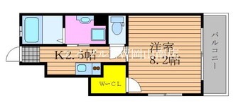 間取図 宇野線<宇野みなと線>/備前西市駅 徒歩32分 1階 築2年