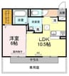 宇野線<宇野みなと線>/備前西市駅 徒歩9分 1階 築7年 1LDKの間取り
