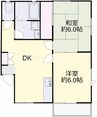 宇野線<宇野みなと線>/備前西市駅 徒歩58分 2階 築33年 2DKの間取り