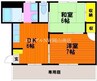 山陽本線（中国）/岡山駅 バス:30分:停歩6分 1階 築24年 2DKの間取り