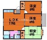 山陽本線（中国）/岡山駅 バス:40分:停歩10分 1階 築30年 3LDKの間取り