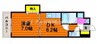 山陽本線（中国）/岡山駅 バス:27分:停歩3分 1階 築21年 1DKの間取り