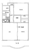 宇野線<宇野みなと線>/宇野駅 徒歩5分 1階 築38年 2DK+Sの間取り