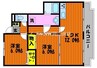 山陽本線（中国）/岡山駅 バス:30分:停歩5分 1階 築31年 2LDKの間取り