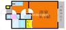 宇野線<宇野みなと線>/備前西市駅 徒歩5分 3階 築4年 1Kの間取り