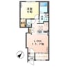 宇野線<宇野みなと線>/備中箕島駅 徒歩16分 1階 築3年 1LDKの間取り