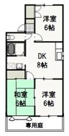 山陽本線（中国）/岡山駅 バス:30分:停歩9分 1階 築29年 3DKの間取り