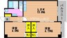 山陽本線（中国）/岡山駅 バス:20分:停歩8分 2階 築37年 2LDKの間取り