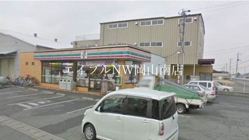 セブンイレブン岡山浦安本町店(コンビニ)まで188m 宇野線<宇野みなと線>/備前西市駅 徒歩42分 1階 築27年