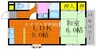 山陽本線（中国）/岡山駅 バス:25分:停歩1分 2階 築31年 1LDKの間取り