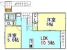 山陽本線（中国）/西川原駅 徒歩23分 2階 築5年 2LDKの間取り