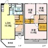 宇野線<宇野みなと線>/備前西市駅 徒歩54分 1階 築10年 3LDKの間取り