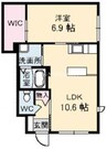 岡山市電東山本線<岡山電気軌道>/東山・おかでんミュージアム駅 徒歩40分 1階 築20年 1LDKの間取り