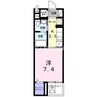 宇野線<宇野みなと線>/備前西市駅 徒歩22分 3階 築13年 1Kの間取り