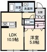 宇野線<宇野みなと線>/大元駅 徒歩18分 1階 築8年 1LDKの間取り