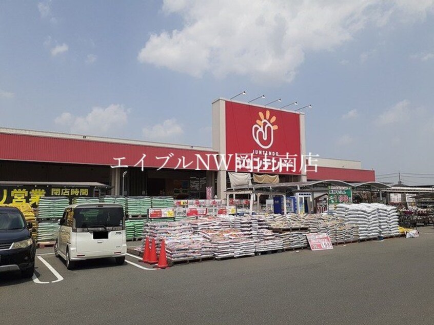 ジュンテンドー茶屋町店(電気量販店/ホームセンター)まで500m 瀬戸大橋線/茶屋町駅 徒歩10分 1階 1年未満