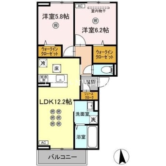 間取図 宇野線<宇野みなと線>/備前西市駅 徒歩29分 3階 1年未満
