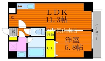間取図 宇野線<宇野みなと線>/備前西市駅 徒歩16分 7階 築2年