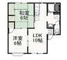 宇野線<宇野みなと線>/妹尾駅 徒歩14分 1階 築28年 2LDKの間取り